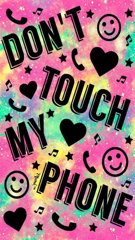 dont touch my phone cute|More.